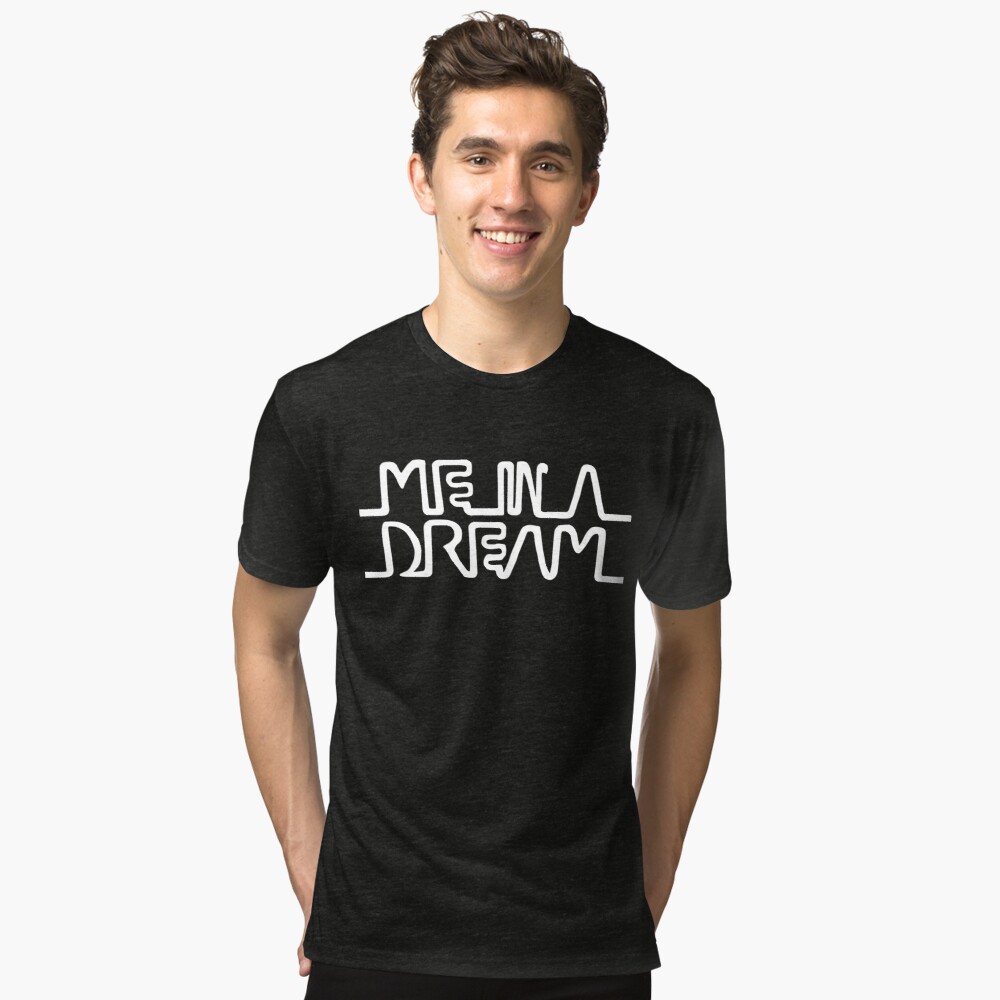 White on Black logo Tri-blend T-Shirt

A$38.72